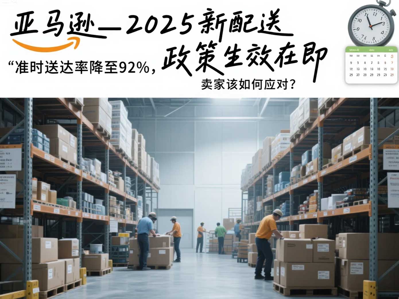 亞馬遜2025新配送政策生效在即：準(zhǔn)時(shí)送達(dá)率降至92%，賣(mài)家該如何應(yīng)對(duì)？