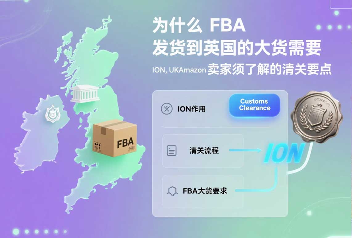 為什么FBA發(fā)貨到英國(guó)的大貨需要IEN，UKAmazon賣(mài)家須了解的清關(guān)要點(diǎn)
