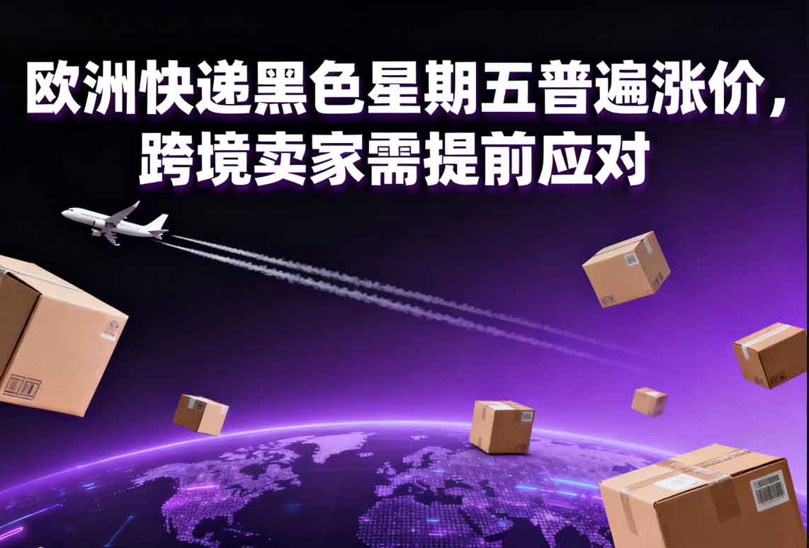 歐洲快遞黑色星期五普遍漲價(jià)，跨境賣家需提前應(yīng)對(duì)