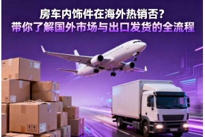 房車內(nèi)飾件在海外熱銷否？帶你了解國外市場與出口發(fā)貨的全流程
