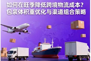 如何在旺季降低跨境物流成本？包裝體積重優(yōu)化與渠道組合策略