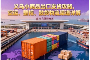 義烏小商品出口發(fā)貨攻略,空運、整柜、散貨物流渠道詳解